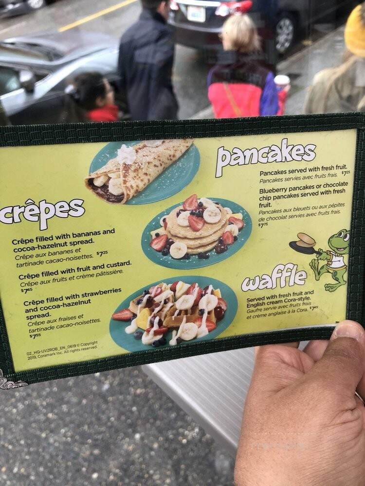 Cora Breakfast & Lunch - Vancouver, BC menu_pic