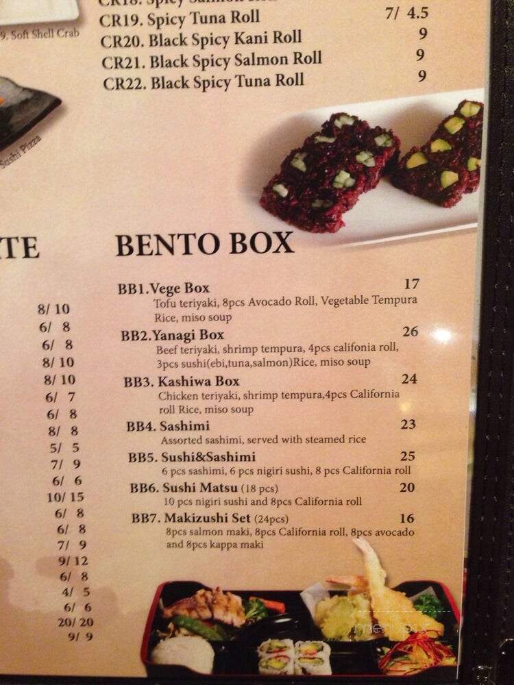 Ichiban Sushi House - Burlington, ON menu_pic