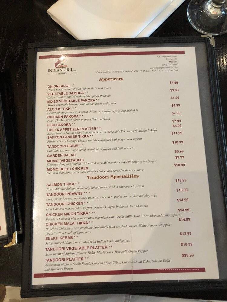 Indian Grill - Toronto, ON