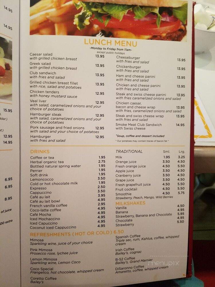 Allo! Mon Coco - Brossard, QC menu_pic