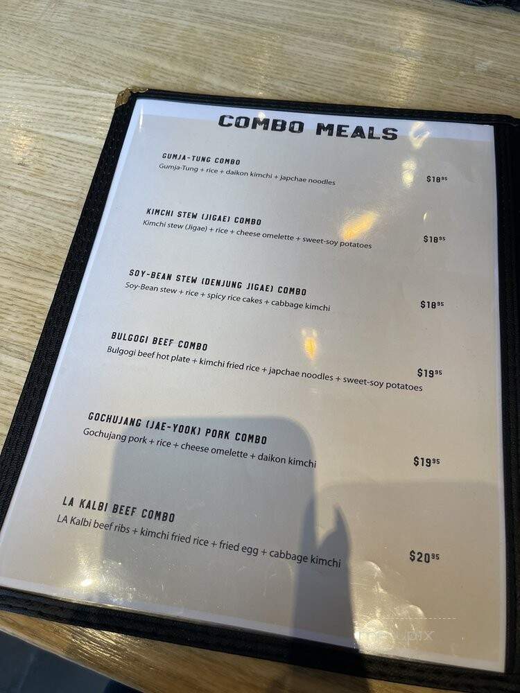 Dolpan Seoul BBQ - Richmond, BC menu_pic