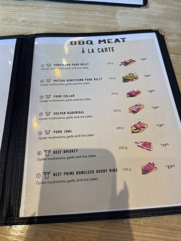 Dolpan Seoul BBQ - Richmond, BC menu_pic