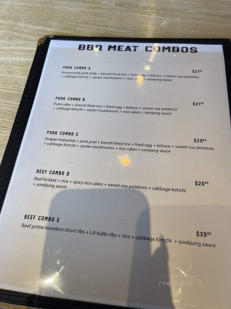 Dolpan Seoul BBQ - Richmond, BC menu_pic