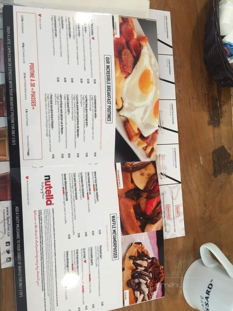 L'Oeufrier - Montreal, QC menu_pic