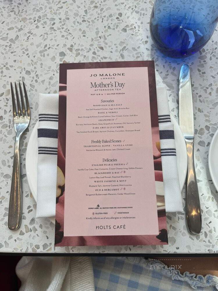 Holts Cafe - Toronto, ON menu_pic