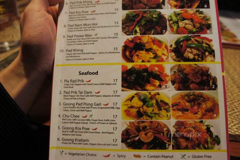 Sawaddee Thai Cuisine - Sherwood Park, AB menu_pic