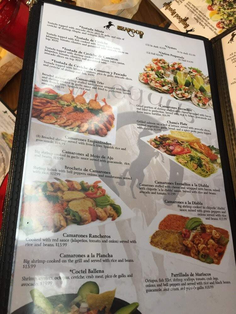 7 Leguas Mexican Grille - Denver, CO menu_pic