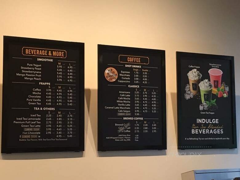 Caffe Bene - Houston, TX menu_pic