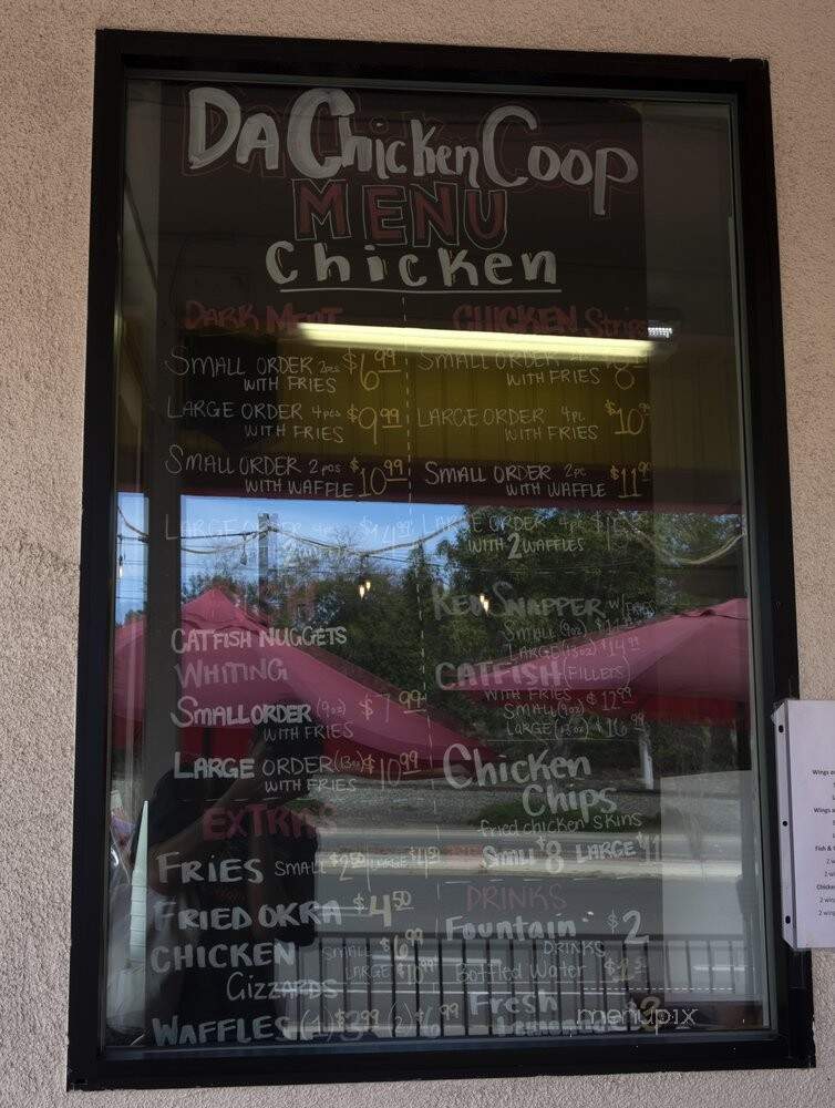 Da Chicken Coop - Lemon Grove, CA menu_pic