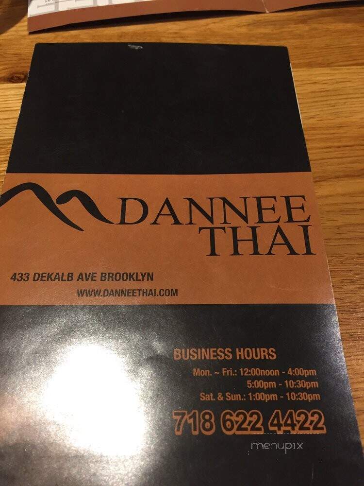 Dannee Thai - Bedford-Stuyvesant, NY menu_pic