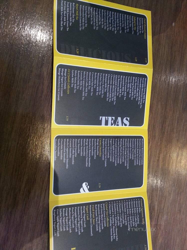 Honeyboba - Monterey Park, CA menu_pic