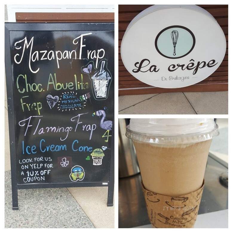 La Crepe De Bretagne - National City, CA menu_pic