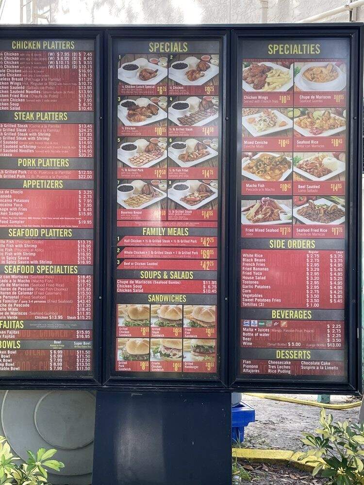 La Granja - Apopka, FL menu_pic