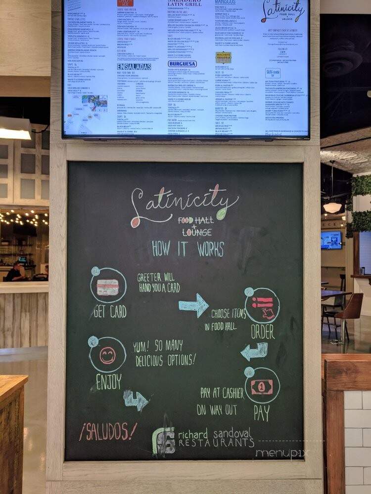 Latinicity - Chicago, IL menu_pic