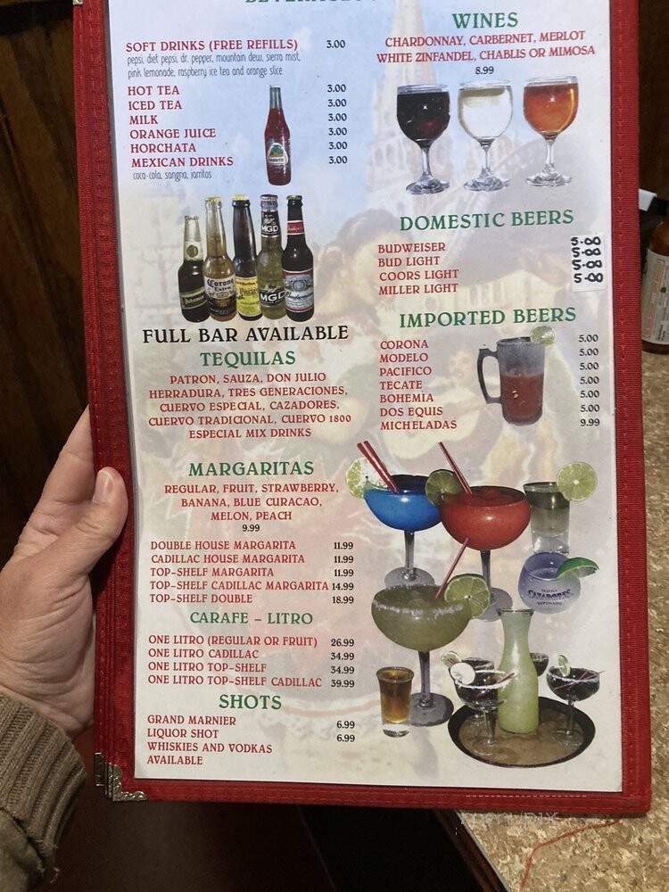 Los Lupes Mexican Restaurant - Las Vegas, NV menu_pic
