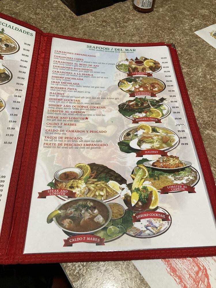 Los Lupes Mexican Restaurant - Las Vegas, NV menu_pic