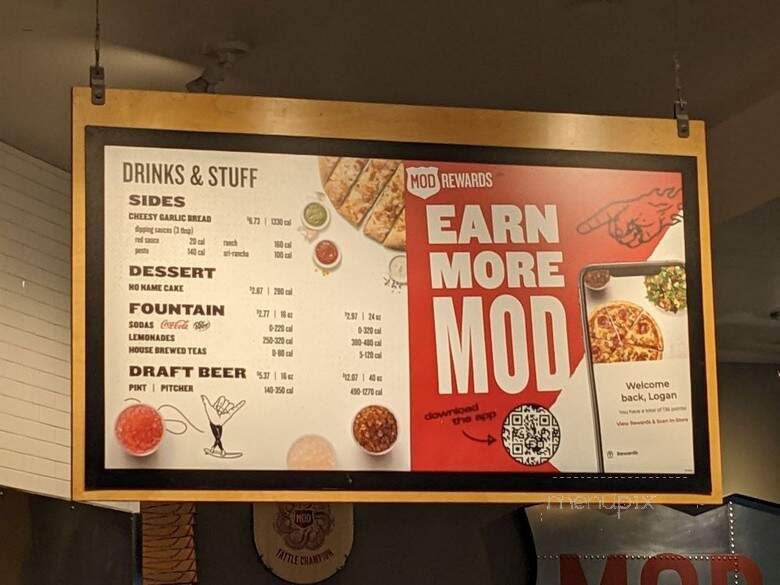 MOD Pizza - Downey, CA menu_pic