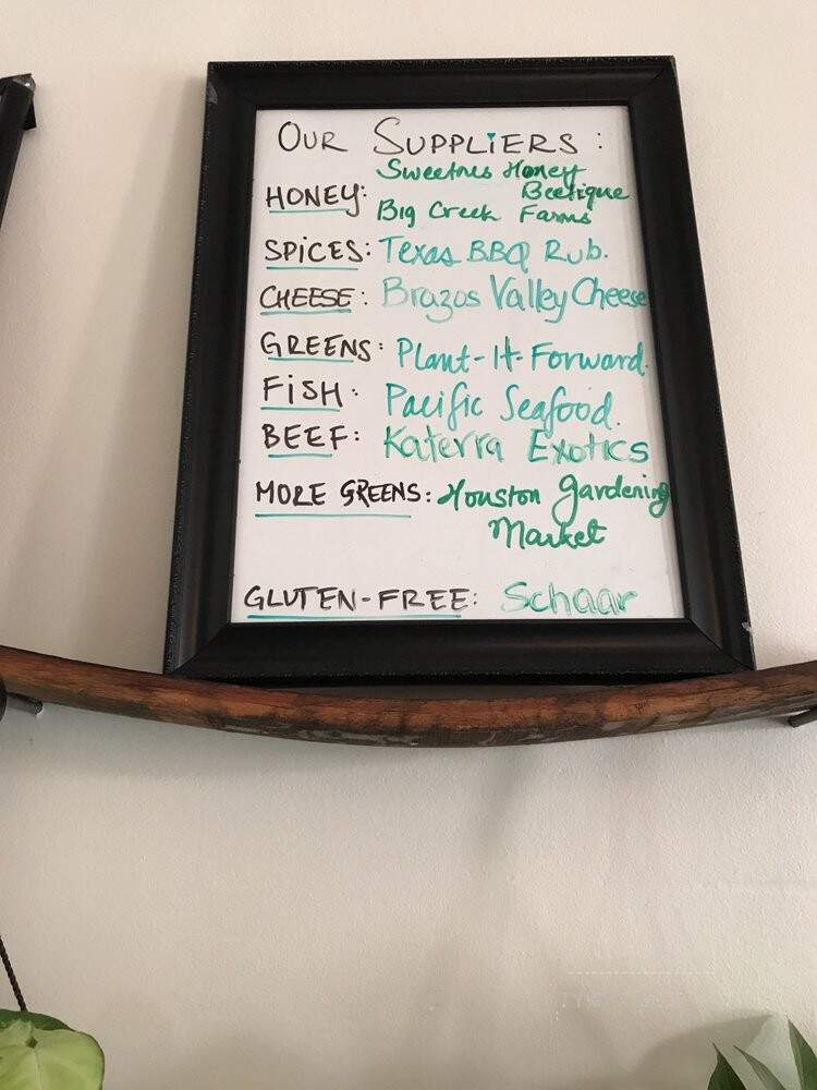 Off the Vine Bistro - Missouri City, TX menu_pic