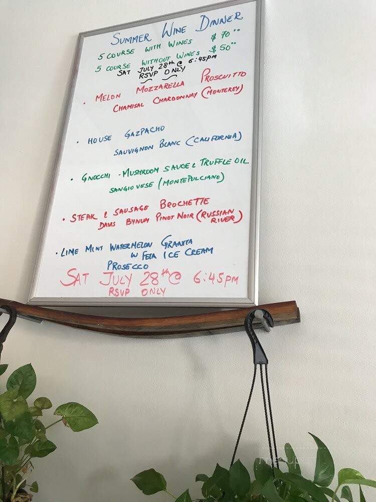 Off the Vine Bistro - Missouri City, TX menu_pic