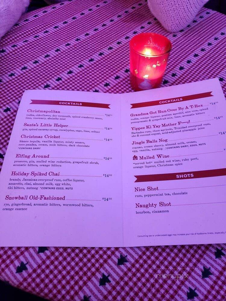 Overlook Lodge: A Rustic Watering Hole - Cincinnati, OH menu_pic