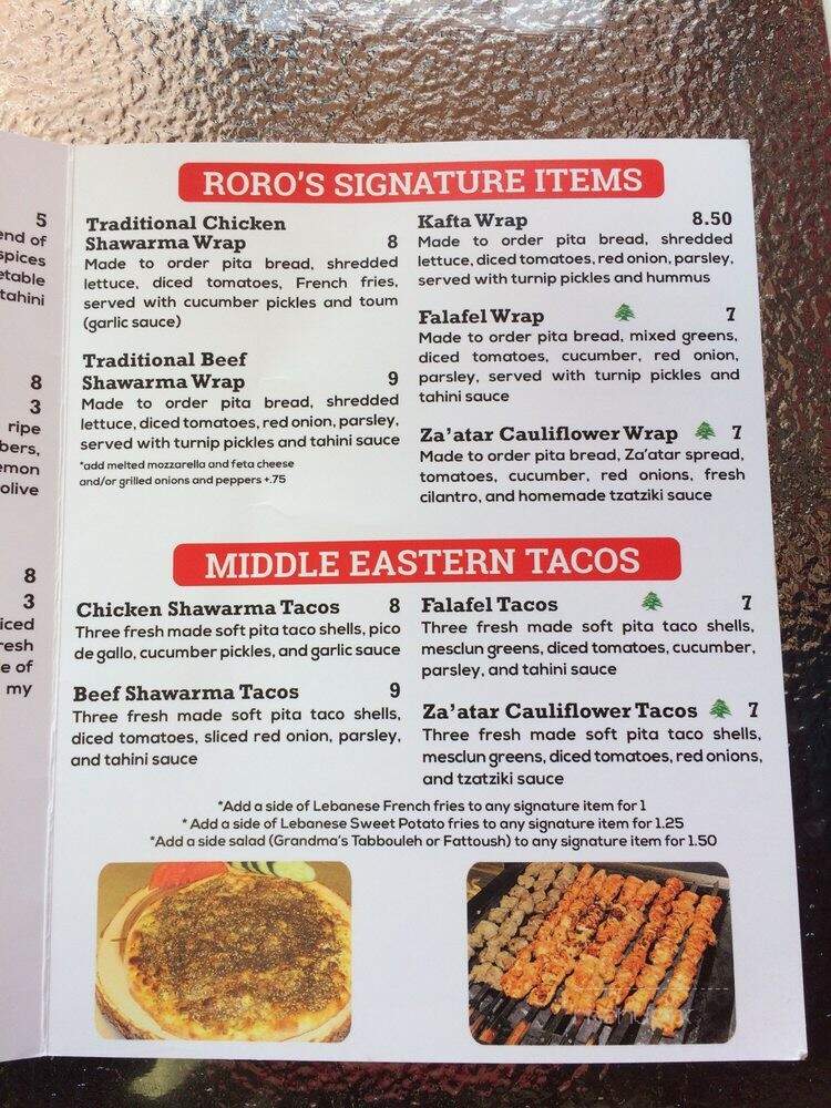 RoRo's Modern Lebanese - Alexandria, VA