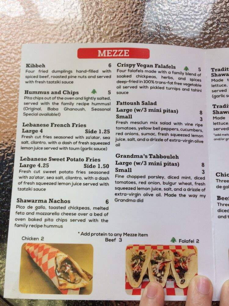 RoRo's Modern Lebanese - Alexandria, VA menu_pic