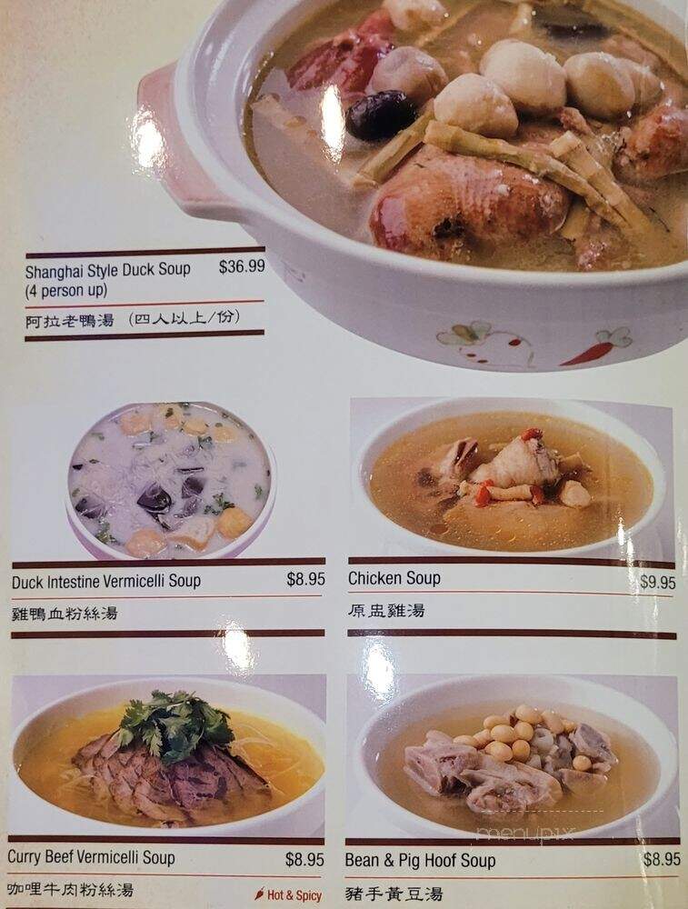 Shanghai You Garden - Flushing, NY menu_pic