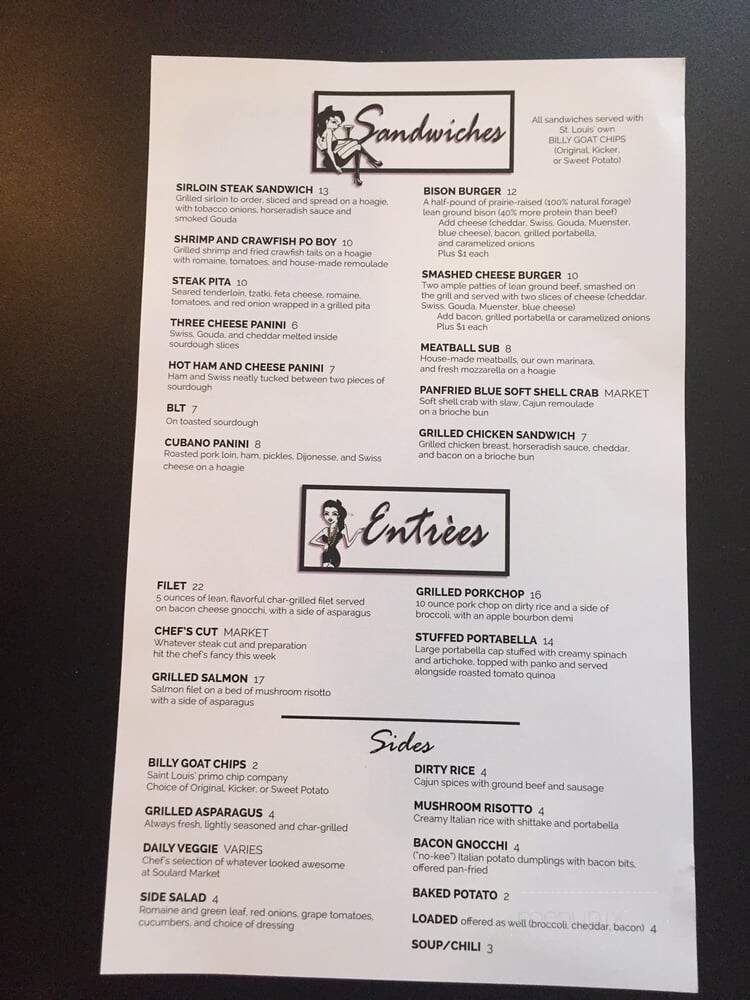 Shelly's in Soulard - Saint Louis, MO menu_pic