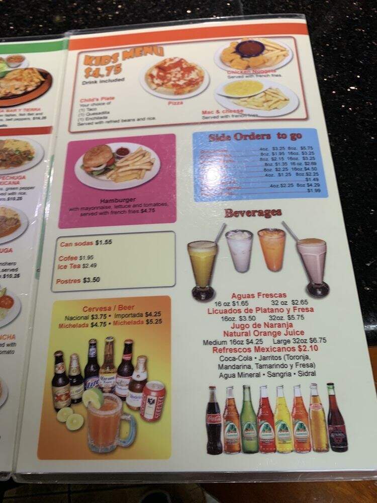 Taqueria El Dorado - Houston, TX menu_pic