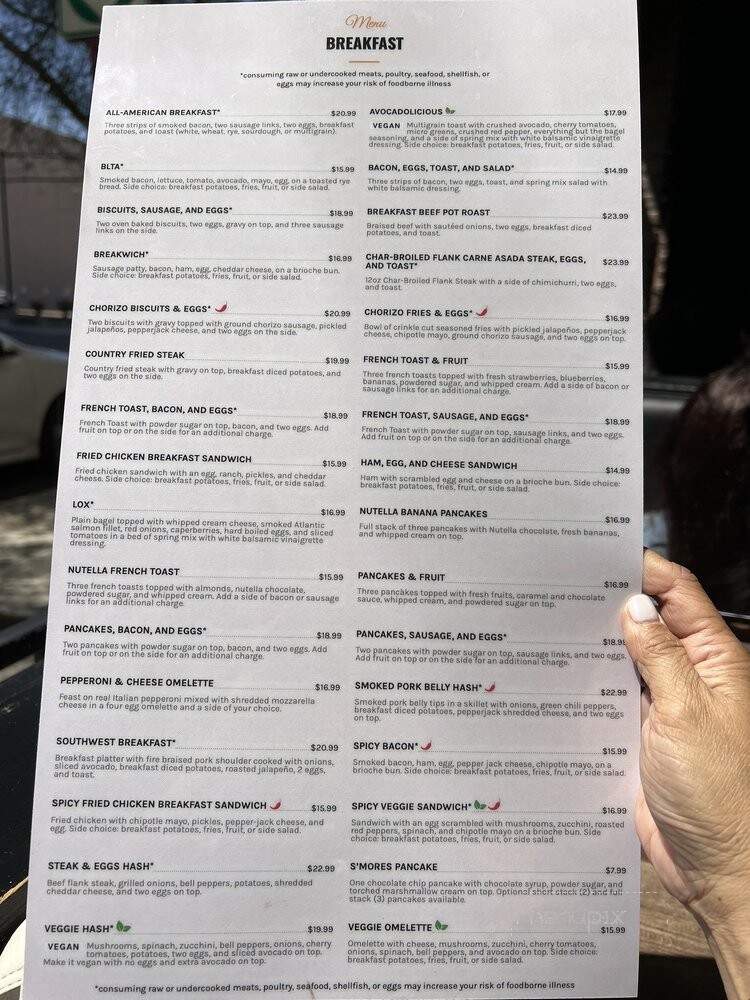 Ameribrunch - Las Vegas, NV menu_pic