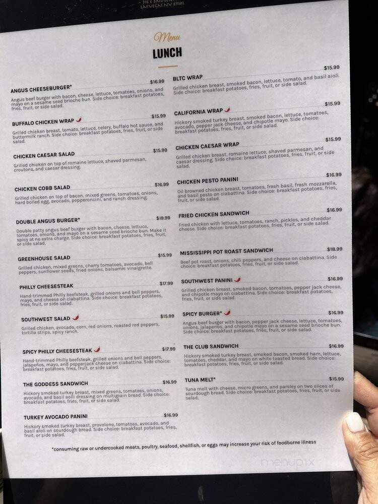 Ameribrunch - Las Vegas, NV menu_pic
