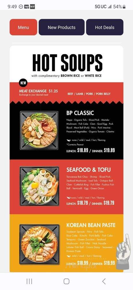 Boiling Point - Pasadena, CA menu_pic