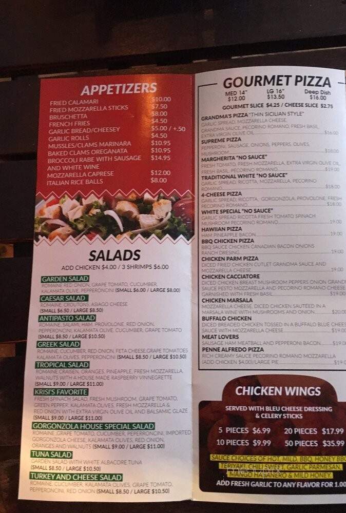Brick Oven On The Ave - Lake Worth, FL menu_pic