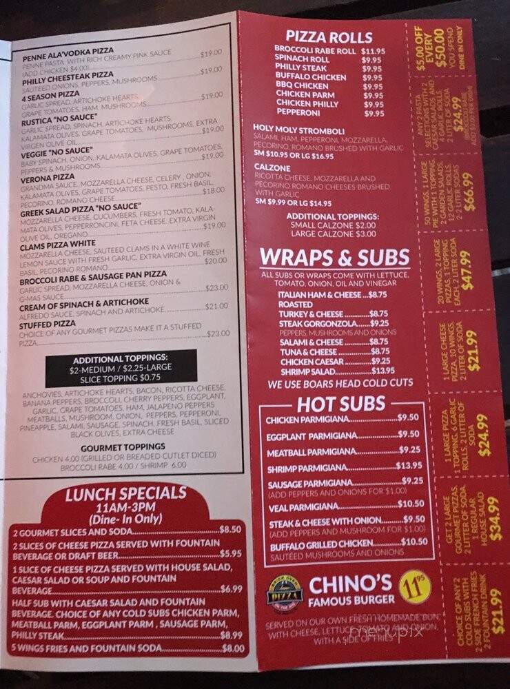 Brick Oven On The Ave - Lake Worth, FL menu_pic