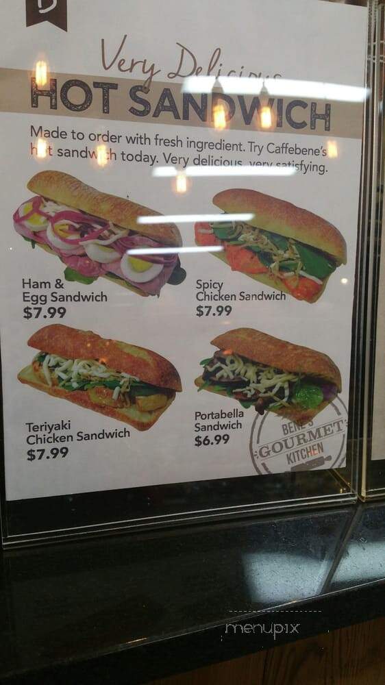 Caffebene - Jackson Heights, NY menu_pic