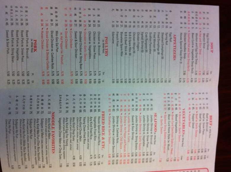 China King - Groton, CT menu_pic
