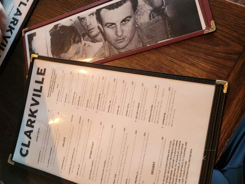 Clarkville - Philadelphia, PA menu_pic