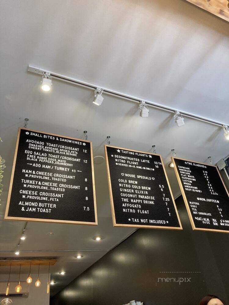 Coffee Project New York - New York, NY menu_pic