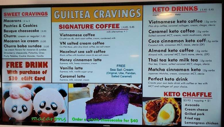 Guiltea Cravings - San Diego, CA
