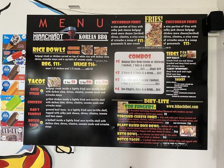 Hibachibot Korean BBQ - Carefree, AZ menu_pic