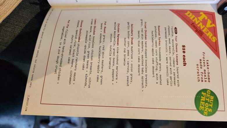 Lazy Dog Restaurant & Bar - Downey, CA menu_pic