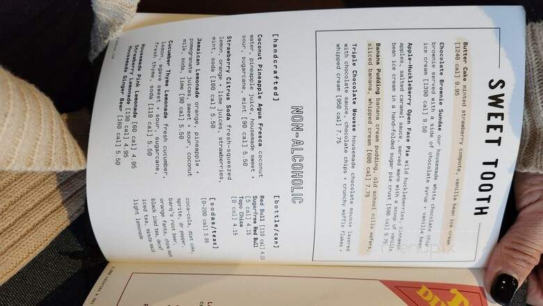 Lazy Dog Restaurant & Bar - Downey, CA menu_pic