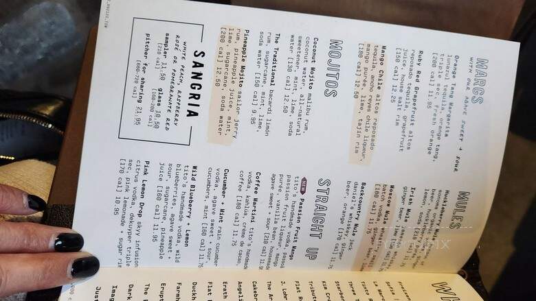 Lazy Dog Restaurant & Bar - Downey, CA menu_pic