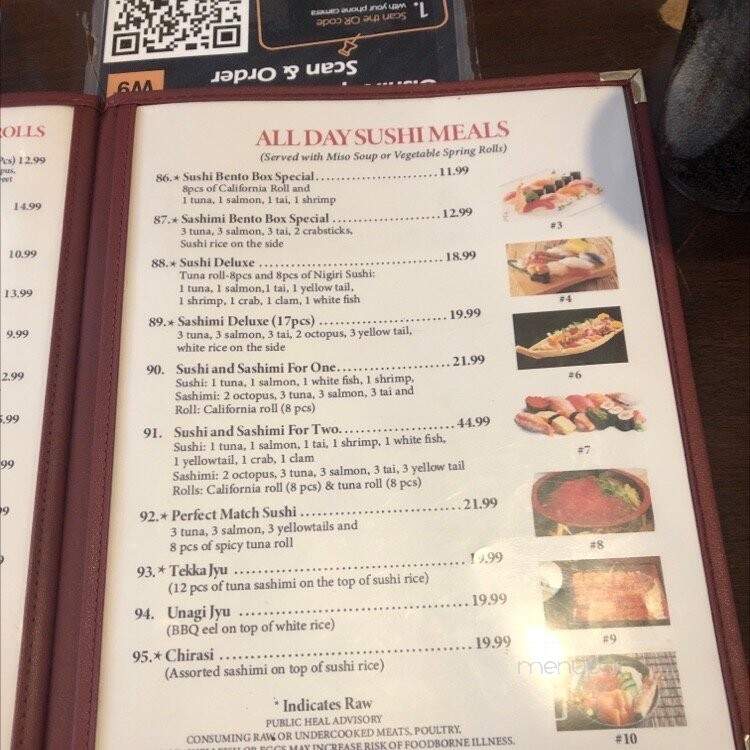 Oishii Japanese Restaurant - Jesup, GA menu_pic