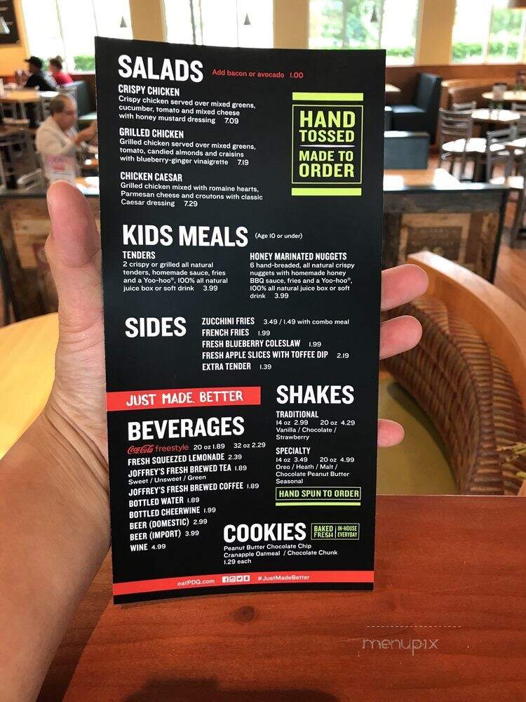 PDQ The Villages - The Villages, FL menu_pic