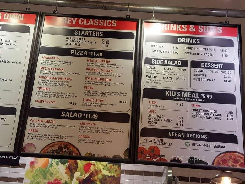 PizzaRev - Corona, CA menu_pic