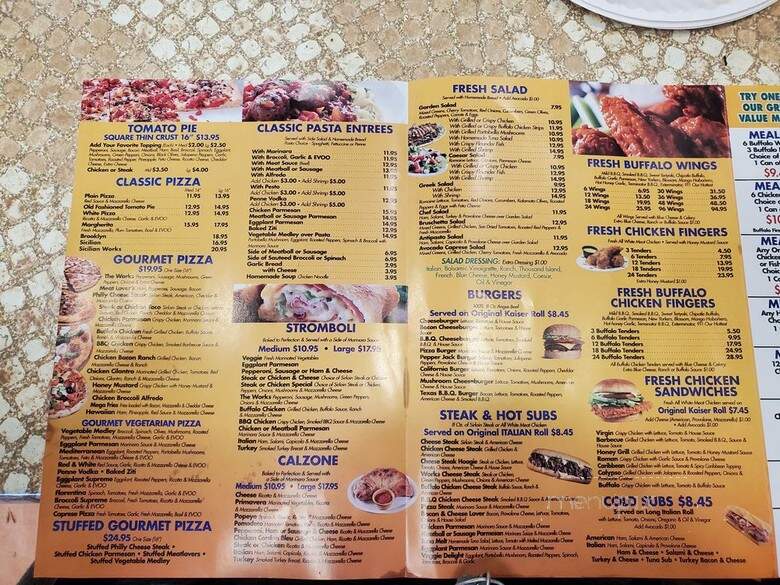 Planet Pizza & Wings - Hightstown, NJ menu_pic
