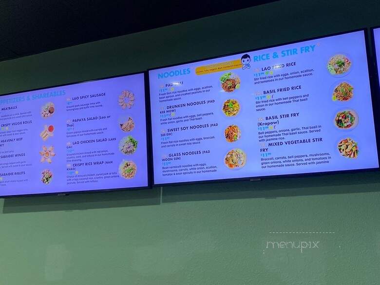 Sabaidee Lao & Thai Cuisine - Dallas, TX menu_pic