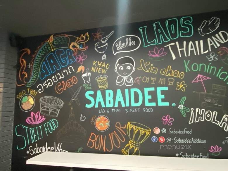 Sabaidee Lao & Thai Cuisine - Dallas, TX menu_pic