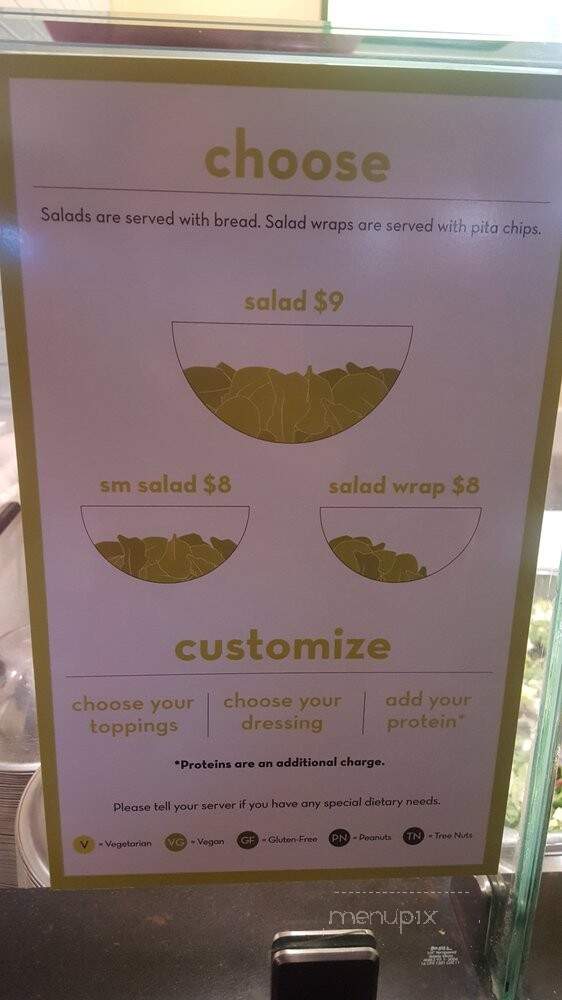 Salata - Los Angeles, CA menu_pic